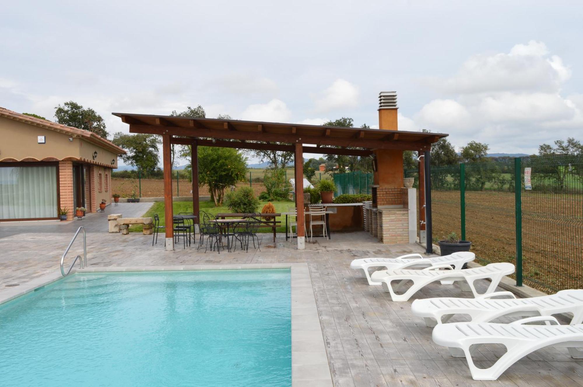 Villa Mas Piua à Gérone Extérieur photo
