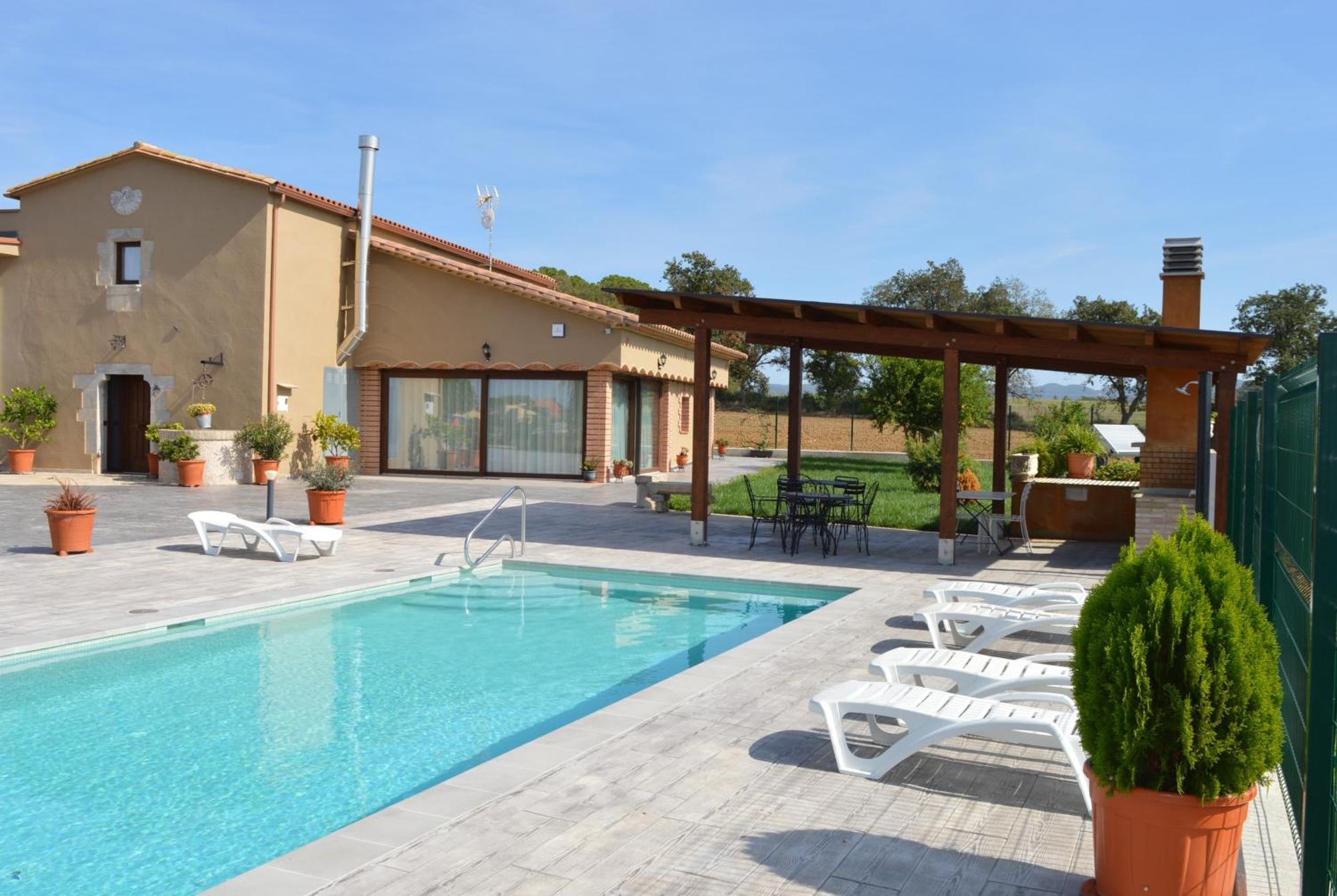 Villa Mas Piua à Gérone Extérieur photo